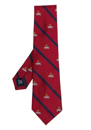 Polo Ralph Lauren embroidered striped tie