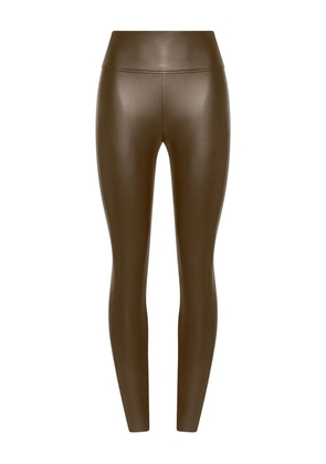 Wolford faux-leather leggings - Brown