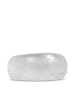 MISBHV patterned cuff bracelet - Silver