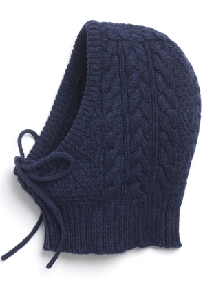 Barrie cashmere balaclava - Blue
