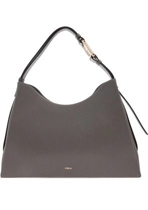 Furla large Nuvola leather tote bag - Grey