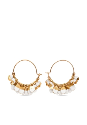 ISABEL MARANT Casablanca hoop earrings - Gold