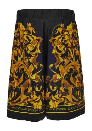 Versace Jeans Couture baroque-print shorts - Black