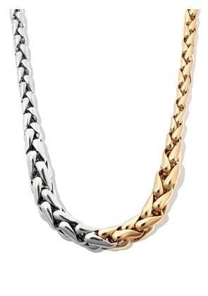 Lauren Rubinski 14kt yellow and white gold necklace