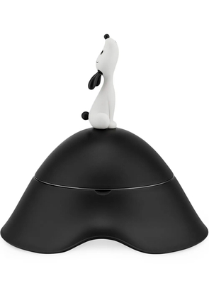 Alessi Lula lid-detail dog bowl - Black