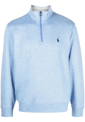 Polo Ralph Lauren embroidered-logo jumper - Blue