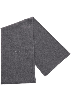 Maison Margiela signature logo scarf - Grey
