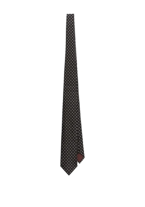 Dolce & Gabbana polka-dot tie - Black