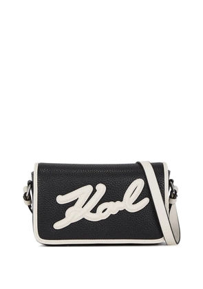 Karl Lagerfeld K/Signature crossbody bag - Black