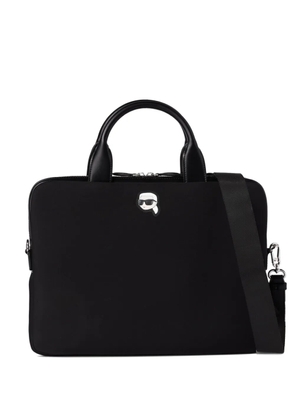 Karl Lagerfeld Ikon laptop case - Black