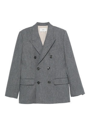 AMI Paris wool blazer - Grey