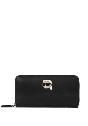 Karl Lagerfeld Ikon continental wallet - Black
