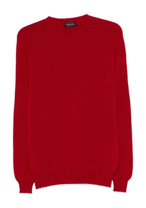 Tagliatore crew neck knitwear - Red