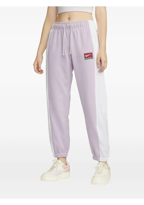 Nike colour-block 'Doll/White' track trousers - Purple