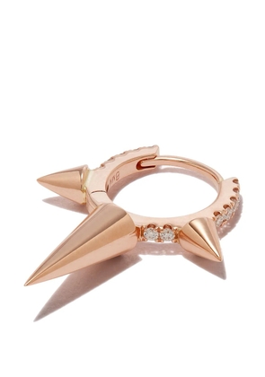 MARIA TASH Triple Long Spike earring - Pink