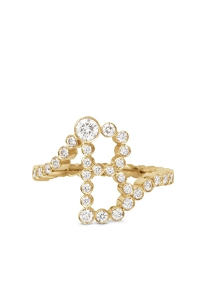 Sophie Bille Brahe 18kt yellow gold Ensemble Coeur B ring
