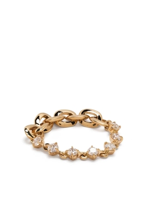 Lizzie Mandler Fine Jewelry 18kt yellow gold Éclat diamond tennis ring