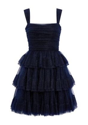 Jenny Packham Fall From Grace mini dress - Blue