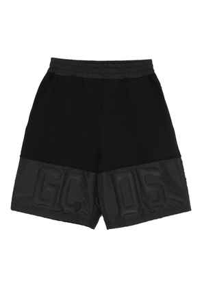 GCDS band-logo track shorts - Black