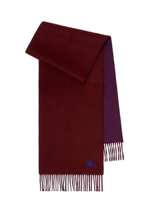 Burberry reversible cashmere scarf - Red