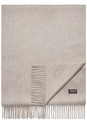 Zegna Oasi cashmere scarf - Neutrals