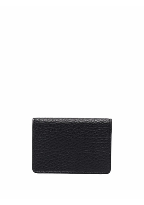 Maison Margiela four-stitch leather card holder - Black