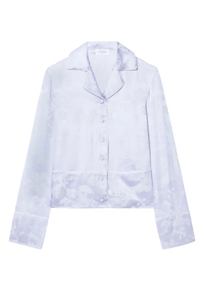 Off-White Fresco-jacquard pyjama shirt