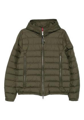 Moncler Galion hooded quilted jacket - Green