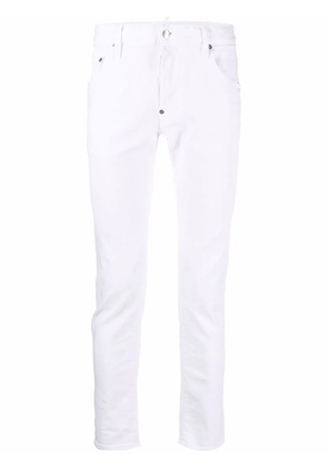 DSQUARED2 Bull slim-fit straight jeans - White