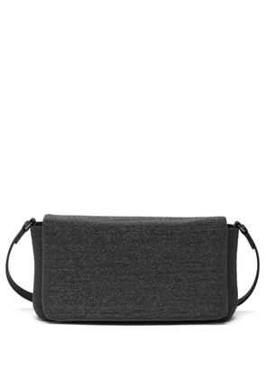 Brunello Cucinelli shiny crossbody bag - Black