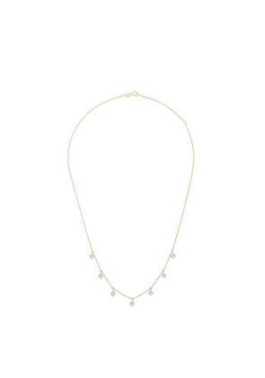 Dana Rebecca Designs 14kt yellow gold diamond charm necklace