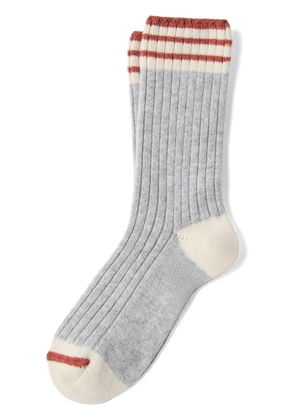 Brunello Cucinelli cashmere socks - Grey