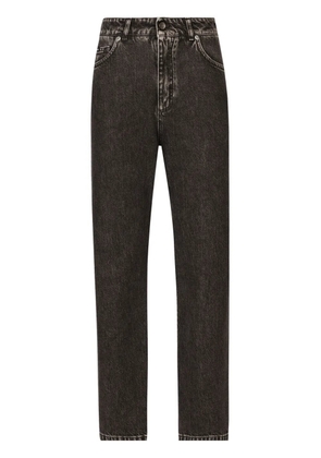 Dolce & Gabbana straight-leg jeans - Black