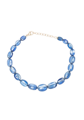 JIA JIA 14kt yellow gold Arizona kyanite beaded bracelet - Blue