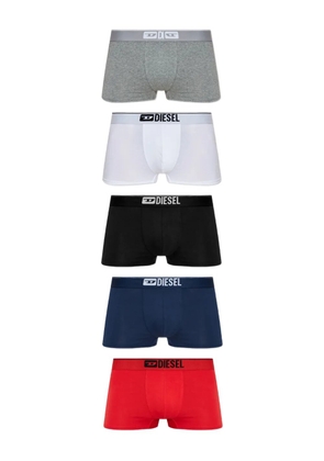 Diesel logo-waistband boxers (pack of five) - Red