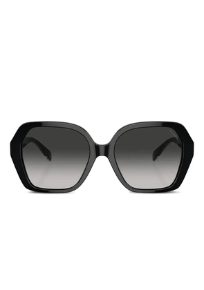 Coach oversize-frame sunglasses - Black