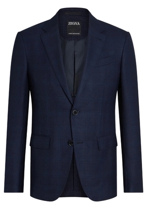 Zegna Trofeo seersucker blazer - Blue