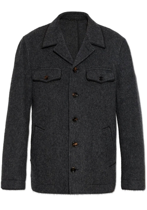 Dolce & Gabbana mélange-effect shirt jacket - Grey