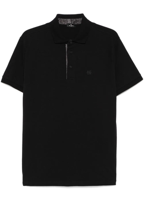 ETRO cotton polo shirt - Black