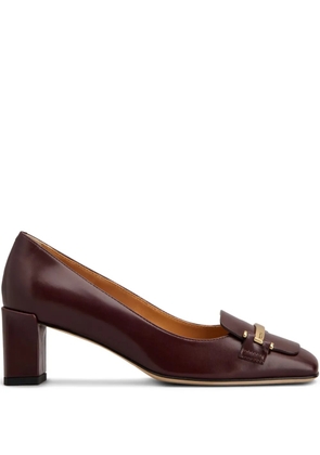 Tod's 50mm leather pumps - Red