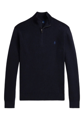 Polo Ralph Lauren zip ribbed sweater - Blue