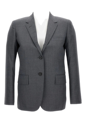 Thom Browne Super 120s single-breasted blazer - Grey