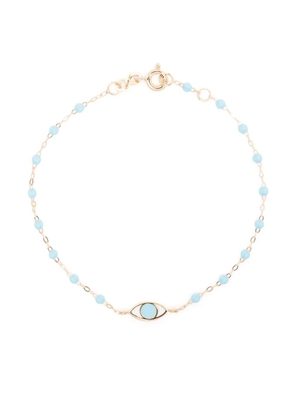 Gigi Clozeau 18kt yellow gold Gigi Eye beaded bracelet