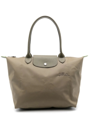 Longchamp medium Le Pliage tote bag - Green