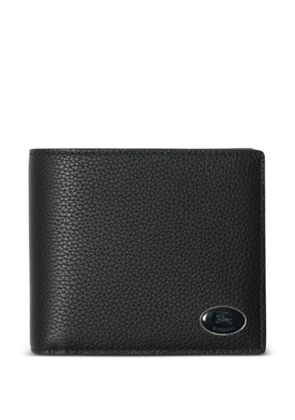 Burberry grained leather bifold wallet - Black