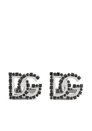 Dolce & Gabbana logo-embellished cufflinks - Silver