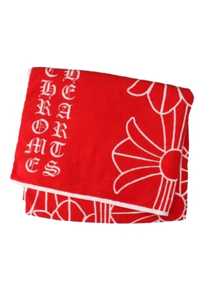 Chrome Hearts Cross beach towel - Red