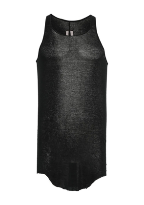 Rick Owens Basic Rib tank top - Black