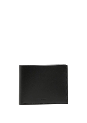 Jil Sander debossed-logo cardholder - Black