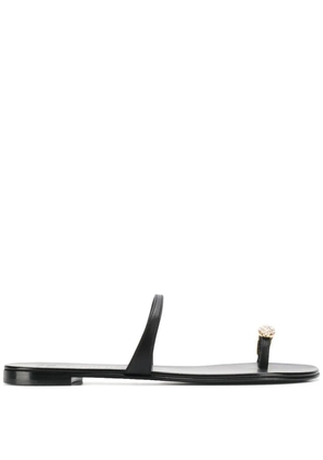 Giuseppe Zanotti Ring sandals - Black